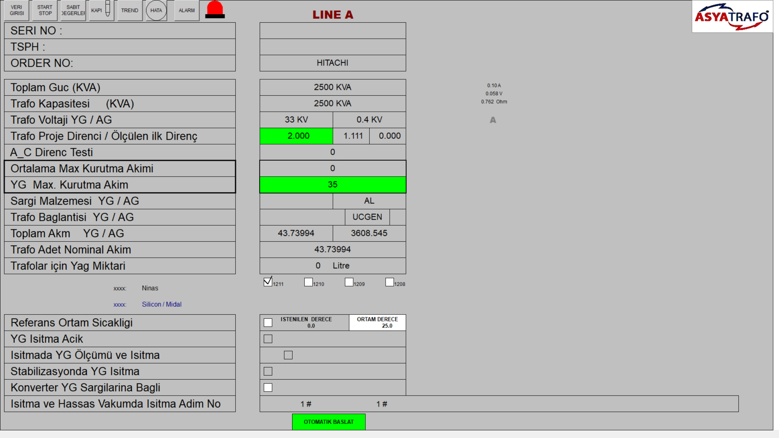 Low Frequency Heating Asya Trafo