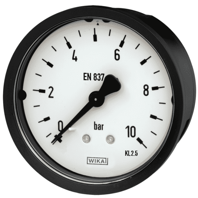 Bourdon Tube Pressure Gauge, Copper Alloy (111.16, 111.26)
