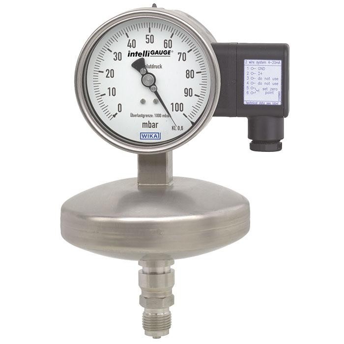 WIKA Absolute Pressure Gauge with Output Signal (APGT43.100, APGT43.160)