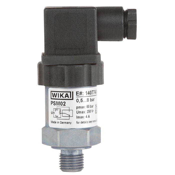 WIKA Compact Pressure Switch (PSM02)