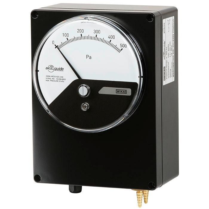 WIKA Differential Pressure Gauge with Pressure Switch (A2G-90)