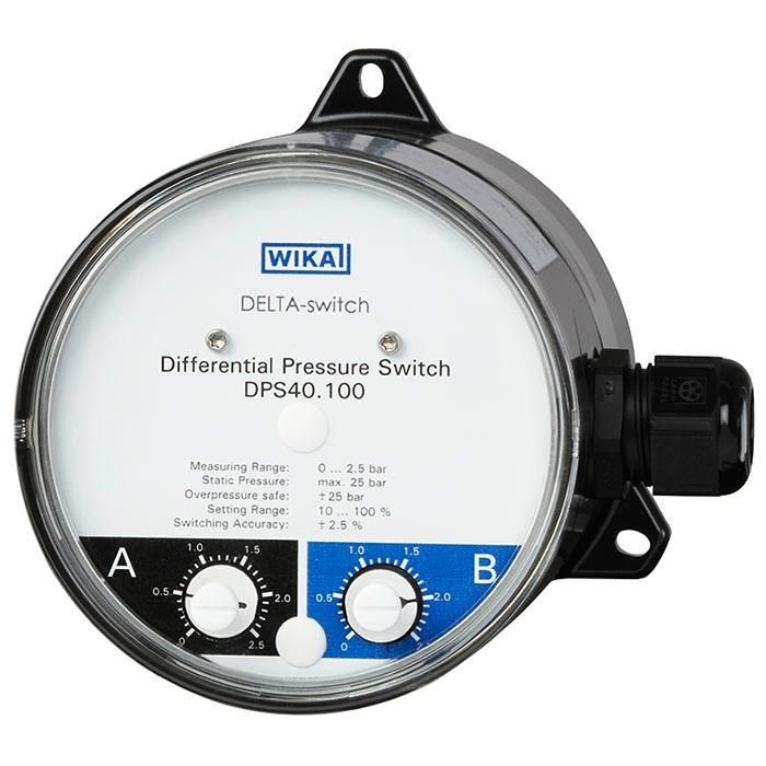 WIKA Differential Pressure Switch (DPS40)