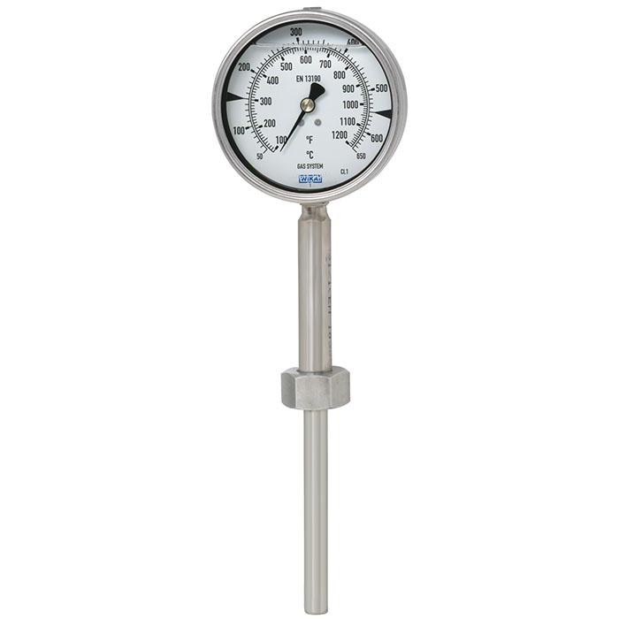 WIKA Gas-actuated Thermometer, Highly Vibration Resistant (75)