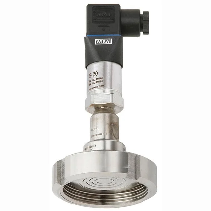 WIKA High-Quality Pressure Sensor with Mounted Diaphragm Seal (DSS18T)