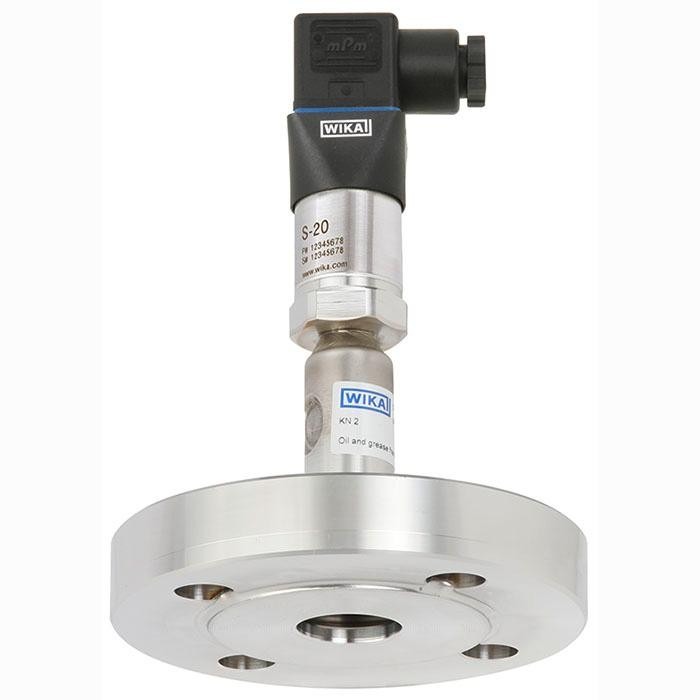 WIKA High-Quality Pressure Sensor with Mounted Diaphragm Seal (DSS26T)