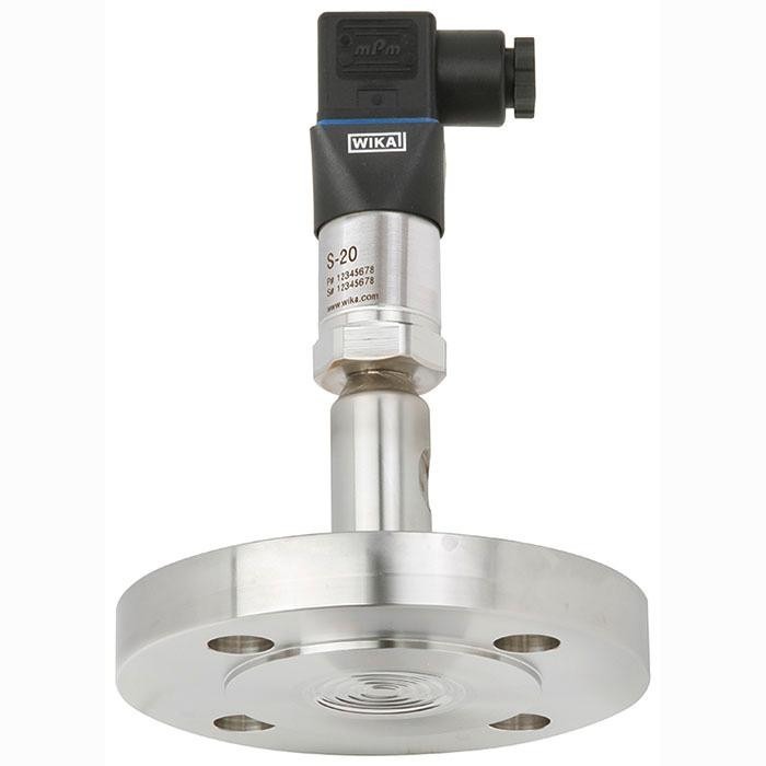 WIKA High-Quality Pressure Sensor with Mounted Diaphragm Seal (DSS27T)