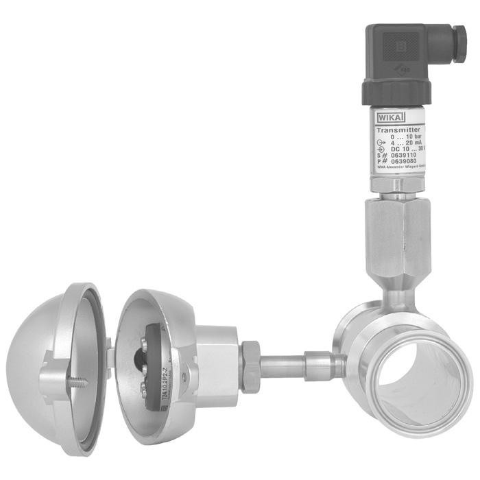 WIKA Sterile Process Connection, Diaphragm In-line Seal (983)